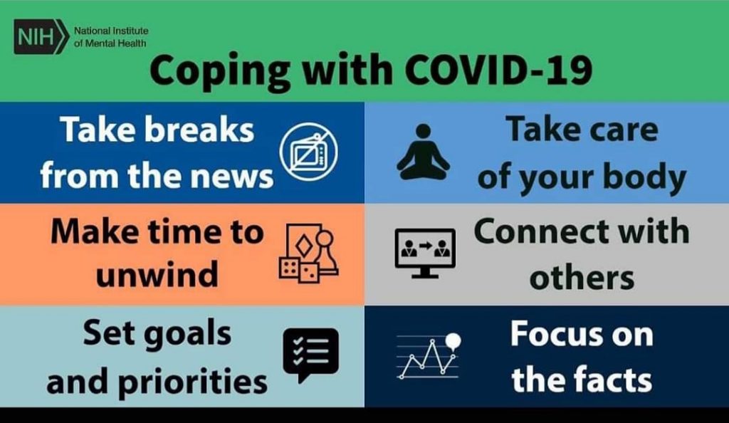 Some suggestions for coping with COVID-19